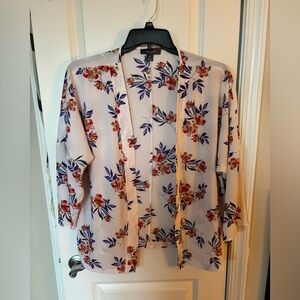 Floral cardigan/ blazer